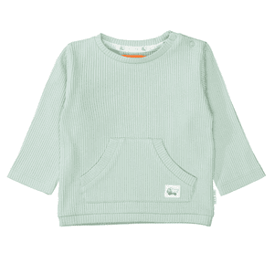 Shirt soft mint strukturiert