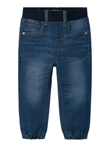 Round Jeans Nmmben Dark Blue Denim