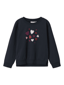 Sweatshirt Nmfbiliva Dark Sapphire