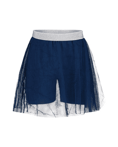 2in1 Tüllrock mit Short Ocean