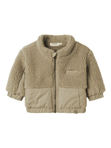 Lil'Atelier Sherpa Jacke Nbmnalo Laurel Oak