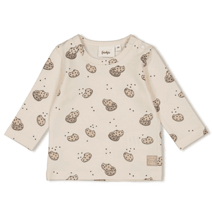 Langarmshirt AOP Cute Cookie Natur