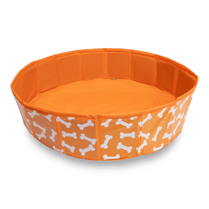 Orange Bones Dog Pool
