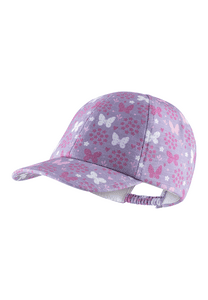 Basecap Blumen flieder