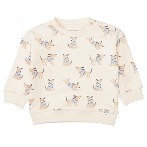 Sweatshirt oversized dog gemustert