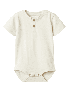 Lil'Atelier Kurzarmbody Nbmdolan Turtledove