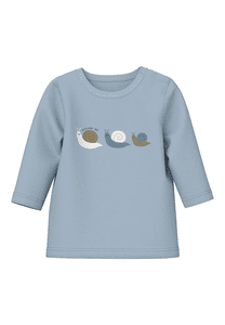 Langarmshirt Nbmvacion Celestial Blue