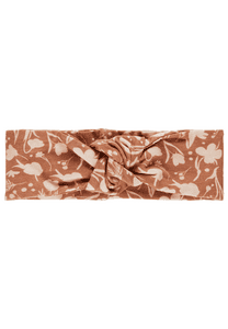 Stirnband Knoten braun