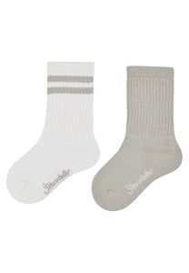 Active Socken lang Doppelpack Coolmax hellgrau melange