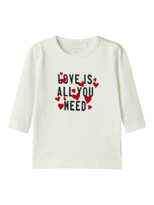 Langarmshirt Nbfdona Cloud Dancer