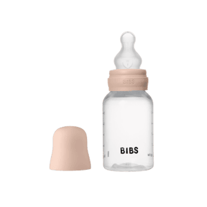 Babyflasche 150 ml Silikon in blush