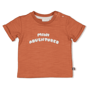 T-Shirt Mini Adventurer Brique