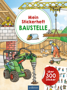 Mein Stickerheft Baustelle