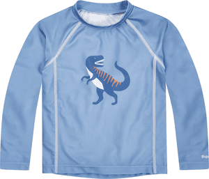 UV-Schutz Shirt 1/1 Arm Dino blau