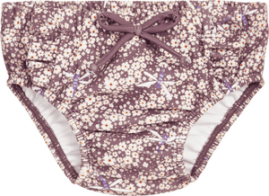 Windelhose Blümchen violett