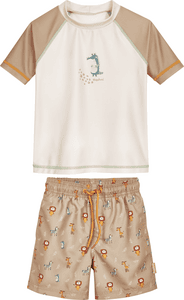 UV-Schutz Bade-Set Wildtiere braun