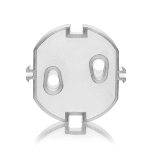 Steckdosenkappe, transparent, 20 Stück, paper bag