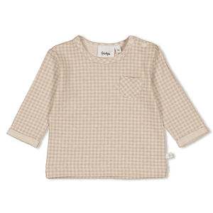Langarmshirt Picnic Party Taupe