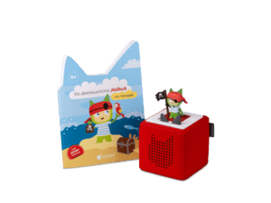 ein abenteuerliches Malbuch mit Hörspiel und Sticker und passendem Kreativtonie Pirat