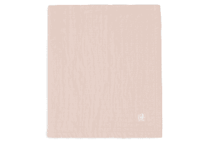 Decke Kinderbett 75x100cm Jacquard - Wild Rose - GOTS