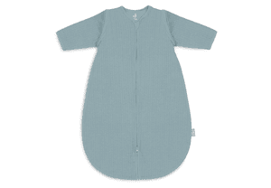 Baby Schlafsack mit abnehmbaren Ärmeln Rund Ajour - Sea Green