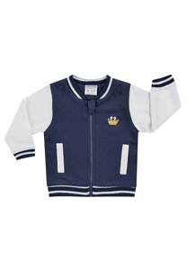 Jacke HOLY CRAB marine/weiß