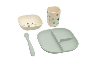 Geschirrset Tiny Bits Wasabi