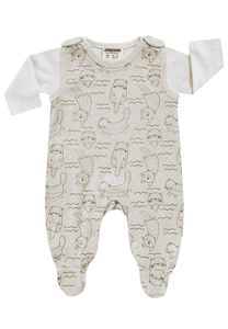 Strampler-Set  MIXED UP alloverbedruckt/off-white