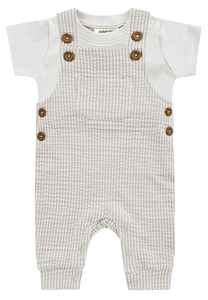 Laufhosen-Set  MIXED UP ringel/off-white