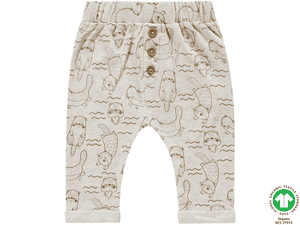 Sarouelhose MIXED UP beige-mélange/alloverbedruckt