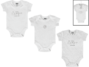 Body kurzarm 3er-Pack MULTIPACK UNISEX