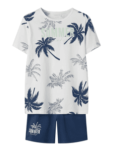 Schlafanzug kurz Titan