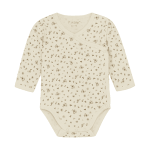 Wrap Body LS w.AOP Shadow Gray