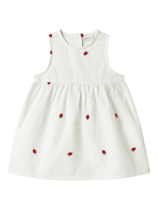 Kleid Nbfderilla Bright White