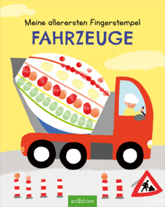 Meine allerersten Fingerstempel Fahrzeuge