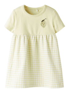 Kleid Nbffunny Pastel Yellow