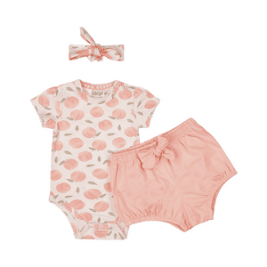 3-tlg. Set Faded peach