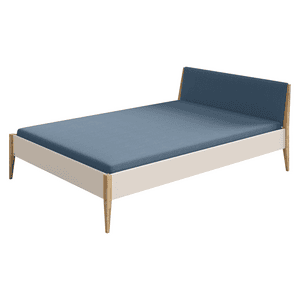 Traumliege STIENE Cashmere / Tintenblau 140x200