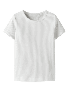 T-Shirt Nmffikatie Lucent White