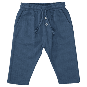 Hose dark blue strukturiert