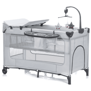 Reisebett Capri hellgrau