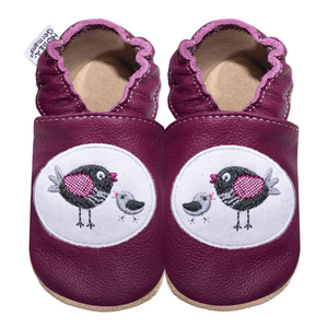 Krabbelschuhe Vogelfamilie