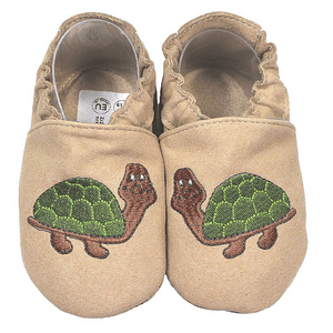 Kinderschuhe RecyStep Schildkröte beige