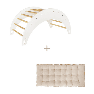 Kletterbogen klatrelivle bicolor inkl. Kissen klatrekrams Cord