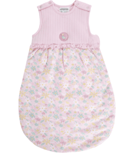 Schlafsack unwattiert ärmellos BLOSSOM FAIRY helllila gemustert
