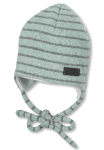 Beanie türkis melange
