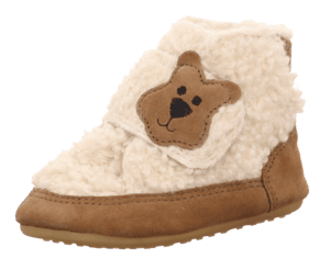 Krabbelschuh Papageno beige (mittel)