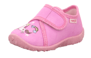 Hausschuh Spotty Einhorn rosa (mittel)
