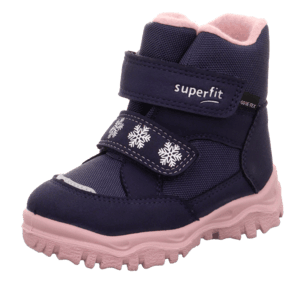 Stiefel Husky1 blau/rosa (mittel)