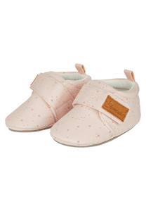 Baby-Krabbelschuh Punkte zartrosa